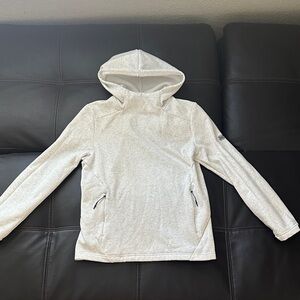 FLX Active White Hooded Sweatshirt